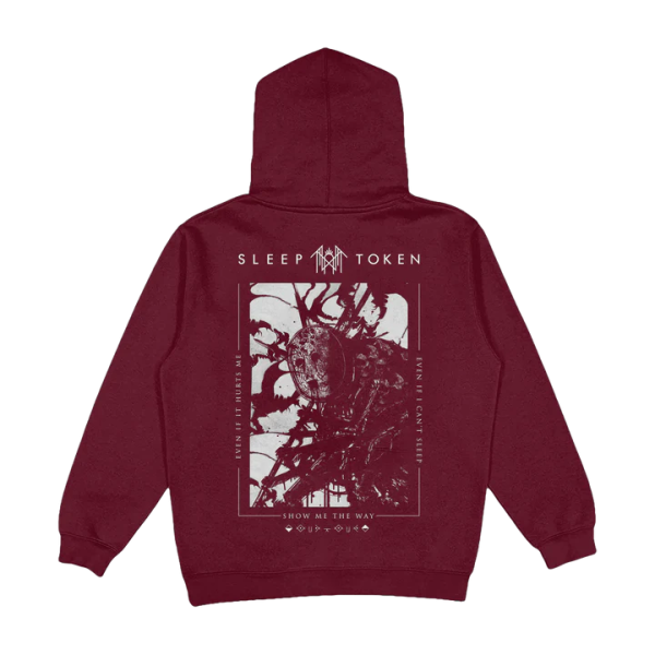 Sleep Token - Chokehold Lyric Hoodie back