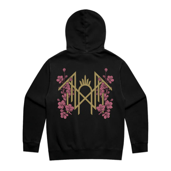 Sleep Token - EIA Tour Puff Logo Flower Hoodie Back