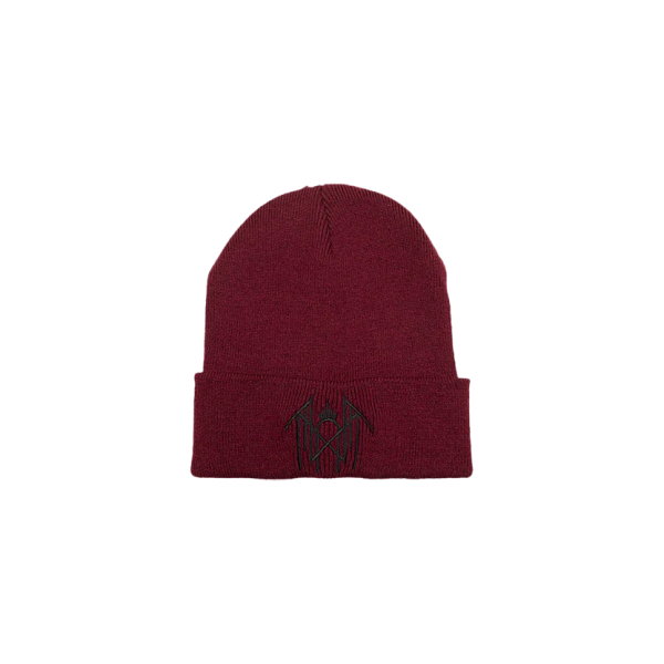 Sleep Token - Embroidered Emblem Beanie - Burgundy Front