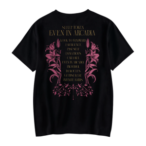 Sleep Token - Even In Arcadia Tracklist Tee Back