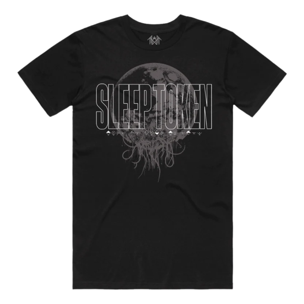 Sleep Token - Sleep Token Moon Tee - Black Front